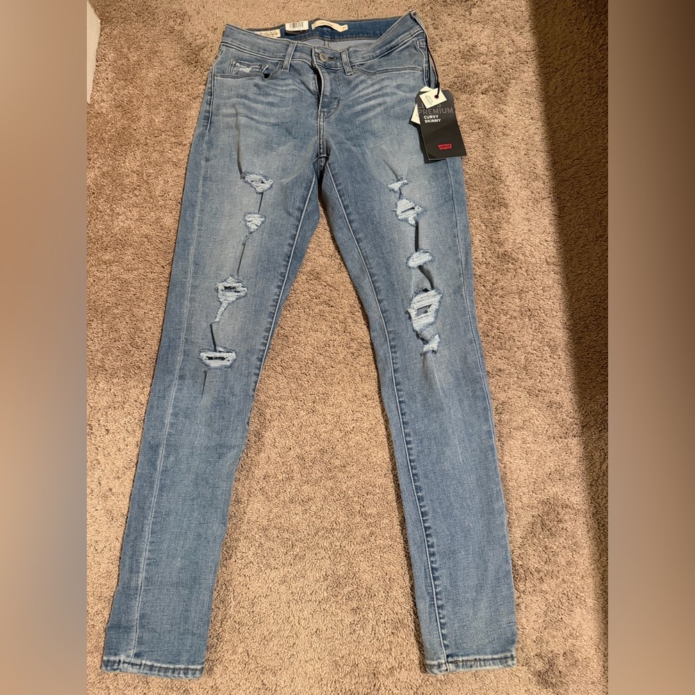 Levi's Premium 711 Curvy Skinny